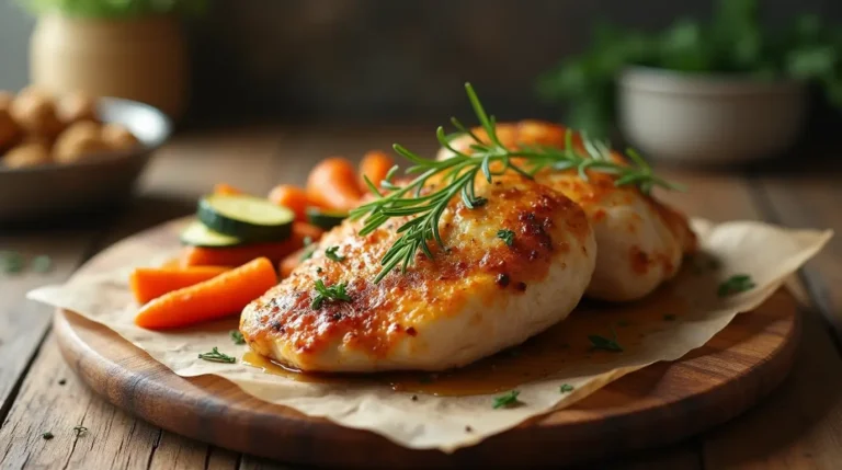 poitrine poulet au four tendre et juteux